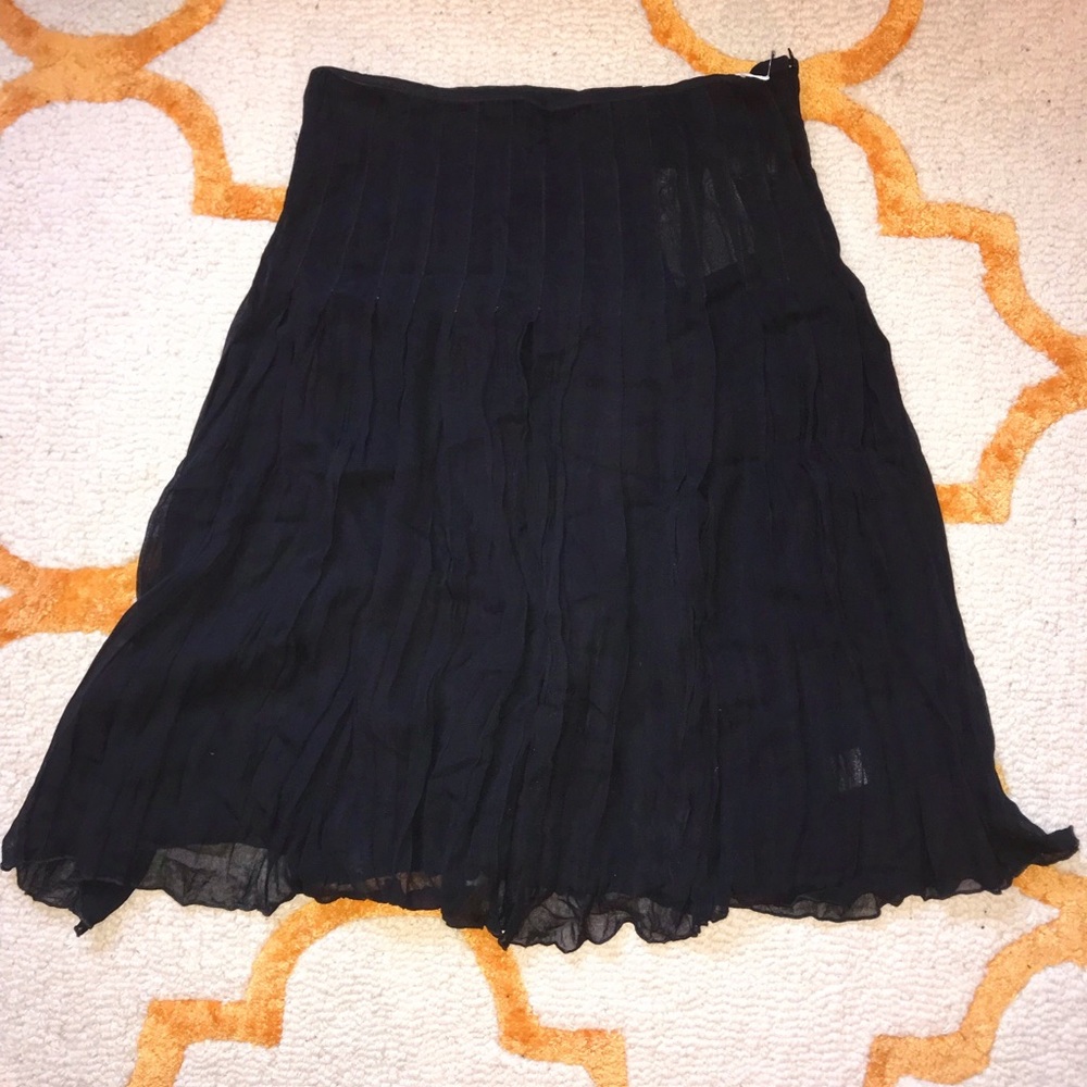 Ascension Onyx Ruffle/pleat Skirt